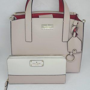 Kate Spade Anissa Putnam Drive Satchel and Wallet